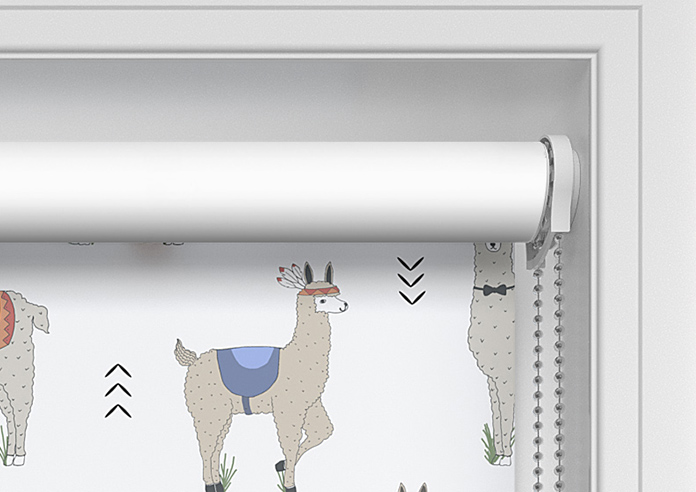 Dancing Llamas, Cuzco - Twist&Fit Roller Blind - Image 11